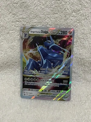Origin Forme Dialga VSTAR Promo SWSH: Sword & Shield Promo Cards SWSH256 Near Mi - Image 1 of 2