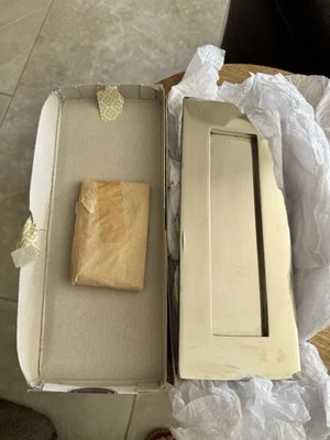 Nickel Letterbox Willow & Stone - Image 1 of 2