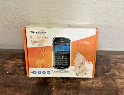 RARE Vintage Never Used BlackBerry Bold 9000  (AT&T) Smartphone - FREE SHIPPING - Image 1 of 4