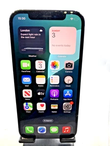 Apple iPhone 12 64GB (Unlocked) - Black-Read Description- Good Condition - B3-25 - Picture 1 of 10