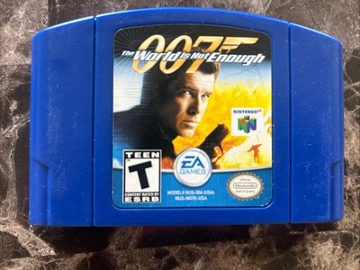 007: World Is Not Enough (Nintendo 64, 2000) Cartridge Only - Tested - Image 1 of 2