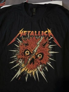 2025 METALLICA TOUR SHIRT 2XL XXL 72 SEASONS POP UP EXCLUSIVE DEVIL DEMON - Picture 1 of 2