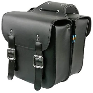 Borsa portabici retrò in pelle portapacchi posteriore borse bici robusto reggisella posteriore per 6107 - Foto 1 di 6