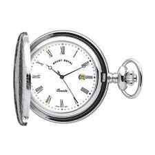 Chrome Plated Hunter Pocket Watch by Mount Royal - Model No. B5