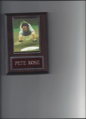 PETE ROSE PLAQUE CINCINNATI REDS BASEBALL MLB Cover