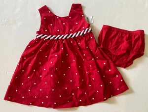 NWT Gymboree 2T All American Red 4th of July Embroidered Star Dress - Picture 1 of 2