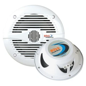 Boss Audio MR60 6.5" 2-Way Marine Speakers - 200W Waterproof Pair for Boats (Whi - Picture 1 of 5