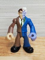 Imaginext DC Super Friends TWO FACE figure brown & blue NOB from Mystery Case