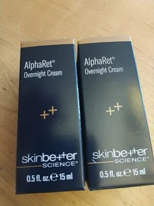 SkinBetter AlphaRet 2 PACK!! Overnight Cream 15ML All Skin Types NIB Authentic - Picture 1 of 6