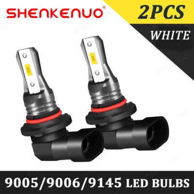 6000K White LED Fog Light Bulbs 9006 for Lexus IS250 IS350 2006 2007 2008 2009 - Image 1 of 4