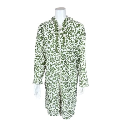 Tumbona Stan Herman clásica de felpa con capucha cremallera completa oliva talla X-pequeña para mujer Foto 1 de 2