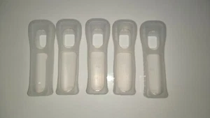 Lot Of 5 Silicone Skin Case Cover For Nintendo Wii Remote Controller - Picture 1 of 4