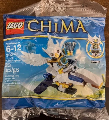 LEGO LEGENDS OF CHIMA: Ewar's Acro Fighter (30250)new in polybag - Image 1 of 2