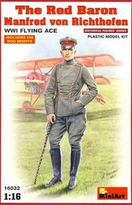 MiniArt Red Baron Manfred Richthofen Flying Ace Kit 1:16 - Picture 1 of 1