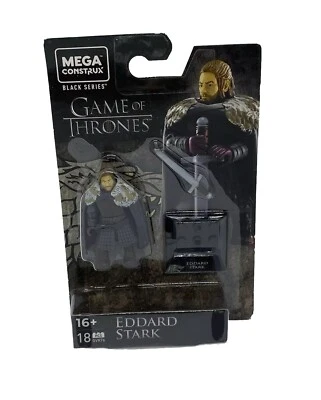 Mega Construx Juego de Tronos Serie Negra EDDARD START Juguete Película Figura - ¡NUEVO! Foto 1 de 2