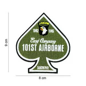 Parche US Army Easy Company 101a División Aerotransportada Día D Ace Screaming Eagle WK2 - Imagen 1 de 1