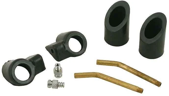 TRIUMPH TR4, TR4A, TR5, TR6 WINDSCREEN WASHER JETS & MOUNTING KIT (LU54704807) - Image 1 of 1