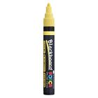 Lot de 10 crayons Mitsubishi tableau noir Posca point moyen noyau rond jaune