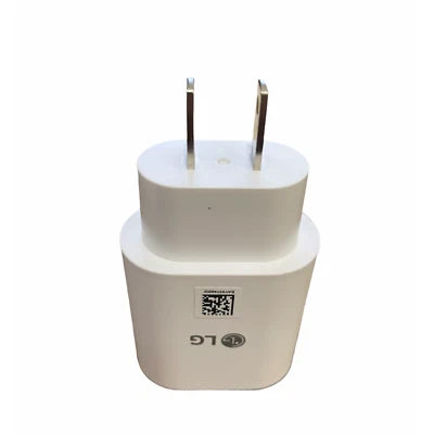 Original LG 25W 3.0A USB-C Fast Wall Charger For LG Stylo 6 LG V60 (White) - Image 1 of 2