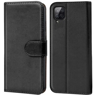 ATS-DISCOUNTER Schutz Hülle Für Samsung Galaxy A12 Handy Klapp Schutz Tasche Book Flip Case