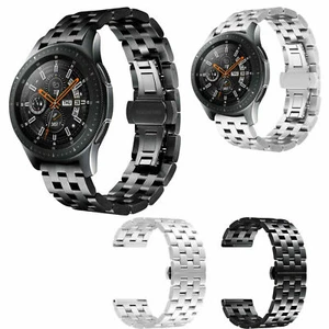 For Samsung Galaxy Watch 4 5 6 7 40/42/44/47mm Metal Watch Band Strap Wristband - Picture 1 of 11