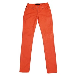 Rock & Republic Berlin Size 2M Womens Skinny Jeans Orange Mid Rise Stretch - Picture 1 of 10