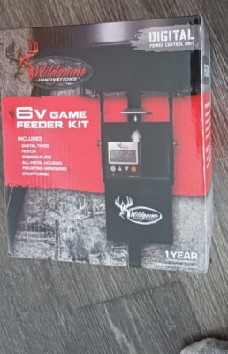 Wildgame Innovations Digital 6 V/Voltios Wild Game Feeder Kit MDL# TH-6VD Lo#EB50 Foto 1 de 3