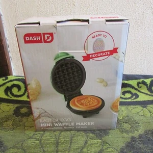 *** New Dash Easter Egg Mini Waffle Maker. *** Great Price - Picture 1 of 2
