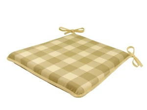 Almohadilla de asiento cónica de lino Brixham. Jardín/patio/cocina/comedor - Imagen 1 de 1