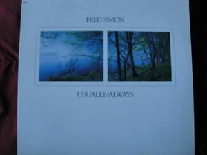 FRED SIMON "USUALLY / ALWAYS" VINYL LP 1988 WINDHAM HILL RECORDS WH-1071 EX - Picture 1 of 4