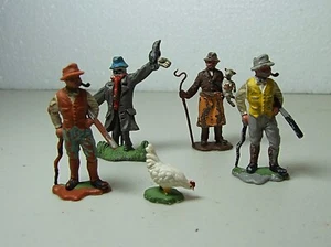 4  vintage plastic Britain's farm figures - Picture 1 of 1