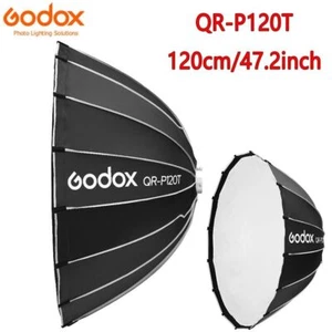Godox QR-P120T 120cm Parabolic Softbox Quick Release Light Diffuser Softboxes - Picture 1 of 11