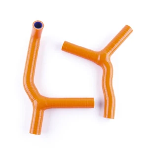 For KTM 85SX 85 SX 2003-2008 04 05 05 06 Radiator Coolant Silicone Hose Orange - Picture 1 of 12