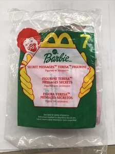 McDonalds Barbie Happy Meal Giocattolo Messaggi Segreti Teresa #7 Nuovo con scatola 2000 - Foto 1 di 2