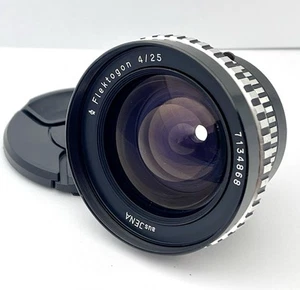Carl Zeiss Jena ausJENA Flektogon Zebra f/4 25mm Wide Angle Lens M42 Mount - Picture 1 of 8