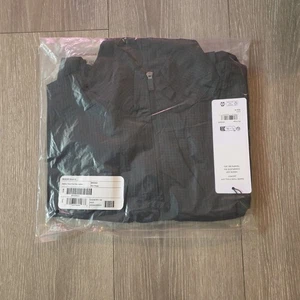 ALO YOGA Game Time Full Zip Jacket Size S Black  - Picture 1 of 4