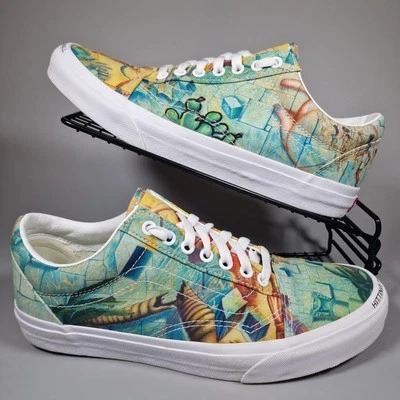 Vans Trainers Womens Size 8.5 Moca Judy Baca Hitting The Wall Sneakers Shoes - Image 1 of 4