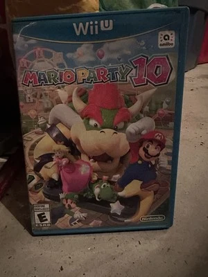 JUEGO MARIO PARTY 10 NINTENDO WII U EN CAJA Foto 1 de 2