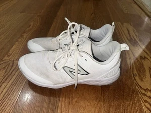 New Balance Gr. 12 US Herren, weiß Stollen 3000W6 - Bild 1 von 8