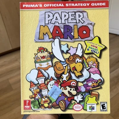 Prima Paper Mario Nintendo 64 Strategy Guide - Great condition! - Image 1 of 3