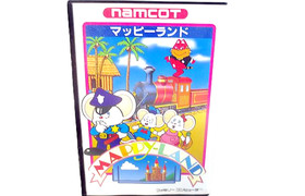 Mappy Land Nintendo Famicom FC NES CIB W/Box Manual Japan Import Tested