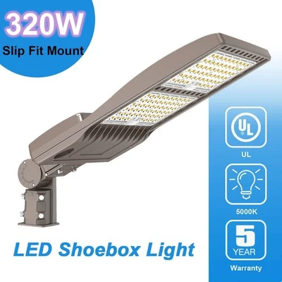 Luz LED de estacionamiento Dusk To Dawn 320W para accesorio de iluminación de cancha de tenis callejero Foto 1 de 4