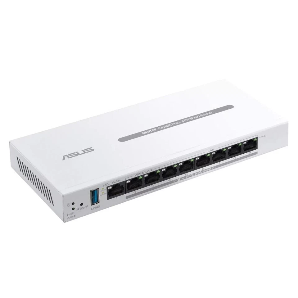 Asus Expertwifi EBG19P 8-Port Gigabit Poe+ Vpn Router - Image 1 of 1