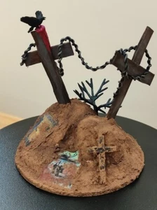 Trench Crusade Compatible Terrain Heretic Pilgrims Antioch 32mm Skulls Cross - Picture 1 of 5