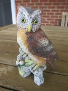 Estatuilla vintage de pájaro de porcelana Lefton #KW121 con etiqueta original - Imagen 1 de 7
