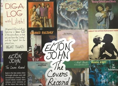 ELTON JOHN - THE COVERS RECORD - 180-GR LP WITH BONUS CD - 2020 RUSSIA IMPORT Foto 1 de 4