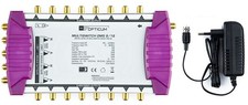 Opticum Multischalter OMS 9/16 -P 2 Sat für 16 Teilnehmer HDTV