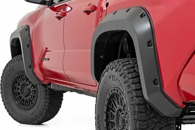 Rough Country Pocket Fender Flares 202 Gloss Black for Toyota Tacoma 24-25 - Image 1 of 4