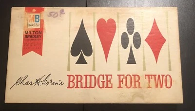 Goren's Bridge For Two Vintage Card Game Milton Bradley 1964 - 4401 - COMPLETE! - Image 1 of 3