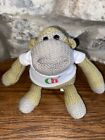 PG Tips Chimp Monkey Soft Plush Toy Knitted Vintage Official Merchandise 6"